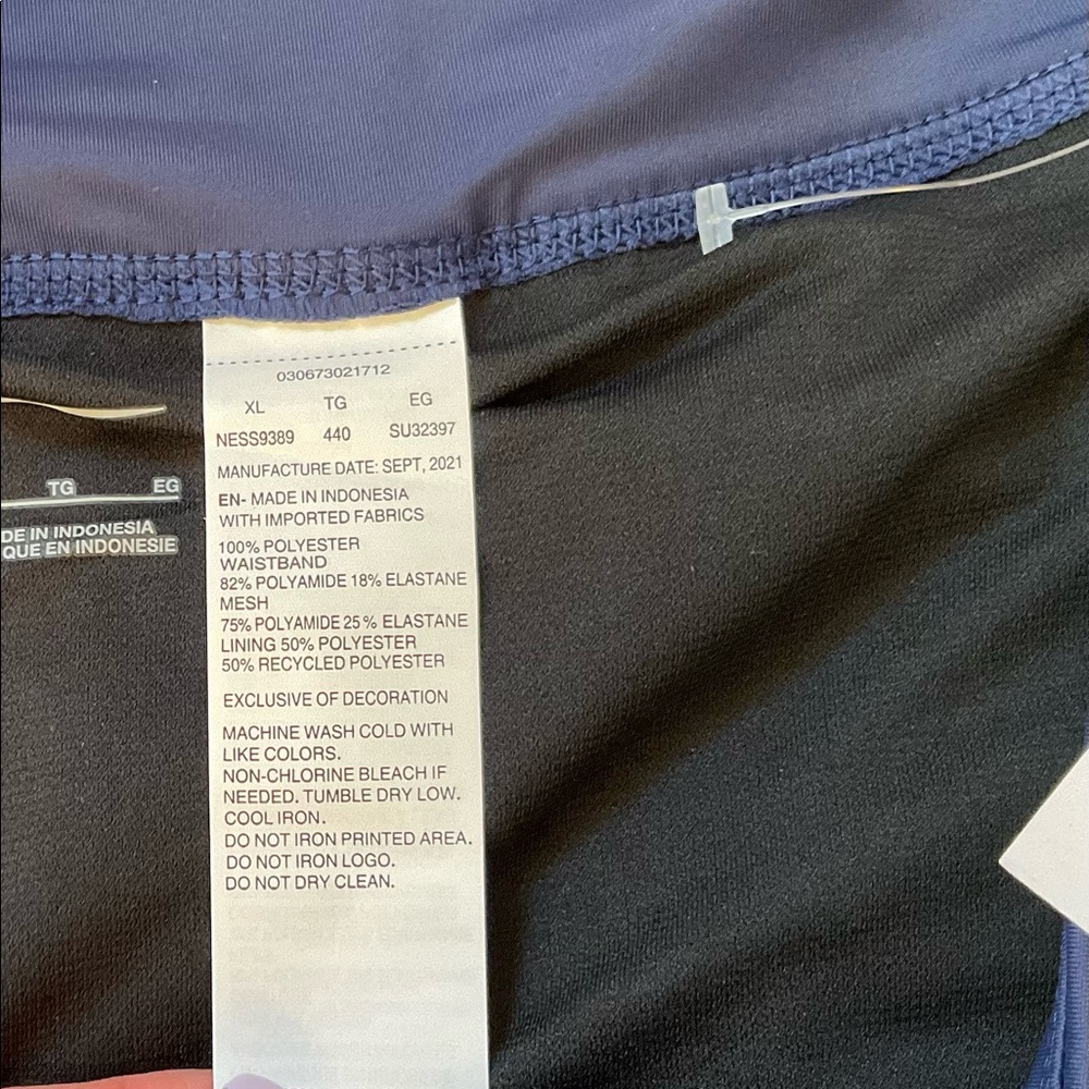 Nike Essential Swim Short Bottoms - NWT - Size XL - Nike Swim - Blue - Picture 8 of 12